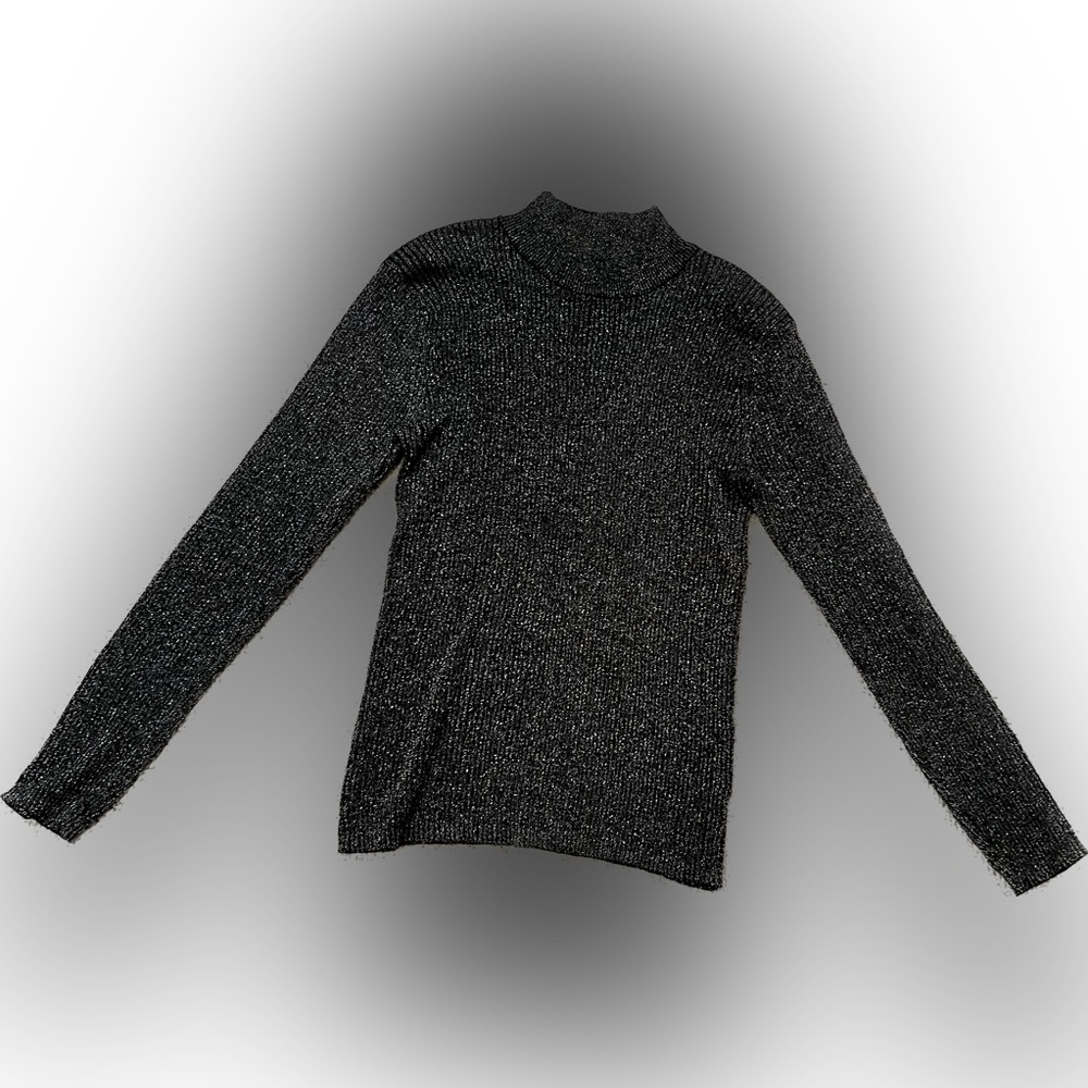 ♠️ No Name Long Sleeve Sparkling Body Con Top